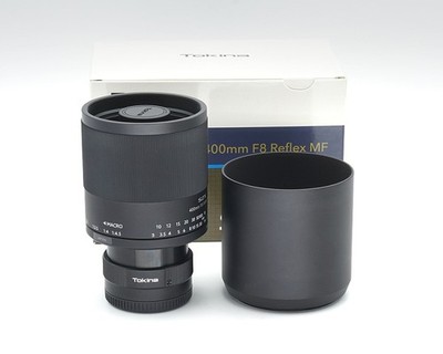 Tokina SZX 400mm 8.0 Reflex MF für MFT wie neu #X40047**