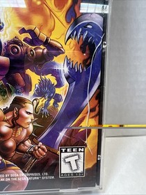 Night Warriors: Darkstalkers' Revenge (Sega Saturn, 1996) CIB W/ Case & Manual