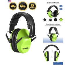 Noise Protection Ear Muffs for Kids Toddler Children Teen 25dB Safety Ear Muffs