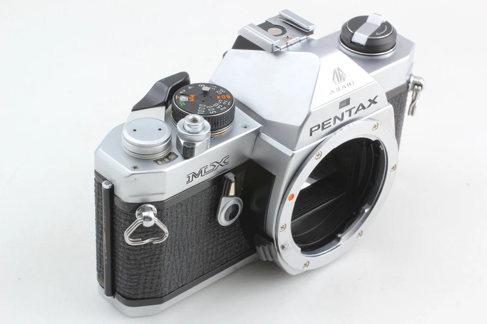 🎄Meter works [Near MINT] Pentax MX 35mm SLR Film Camera Body Silver From JAPAN - Image 3 of 4