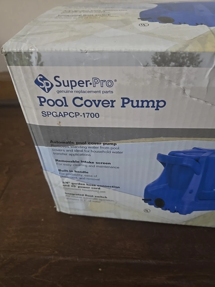 Super Pro SPGAPCP-1700 Automatic Swimming Pool Winter Cover Pump Powers - Image 2 of 4
