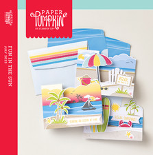 July 2023 Paper Pumpkin Fun In The Sun FULL Kit Ink Stamps Stampin Up