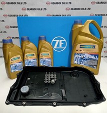 JAGUAR XE ZF 8HP50 AUTOMATIC TRANSMISSION GEARBOX PAN SUMP FILTER 7L OIL