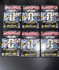 2026 Panini Prizm Monopoly FIFA World Cup Blaster Box Lot Of 6  New Sealed 