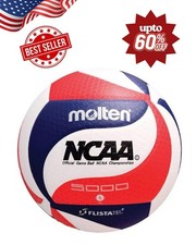 Molten V5M5000-3N Flistatec NCAA Volleyball - Red/White/Blue FREE SHIPPING US