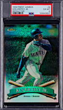 1998 Finest JUMBOS Refractor 8 Ken Griffey Jr  HOF  PSA 6