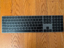 Apple Wireless Bluetooth Magic Keyboard Numeric Keypad Black Space Grey A1843