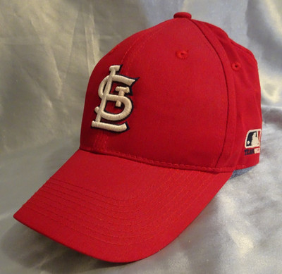 TEAM MLB St. Louis Cardinals Youth Baseball Hat Red w/ White Embroidery Logo