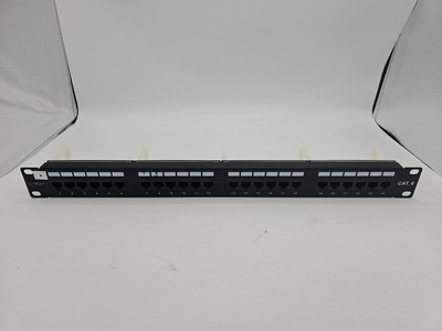 8054529022892 Techly Patch Panel UTP 24 Ports RJ45 Cat.6 I-PP 24-RU-C6T TECHly