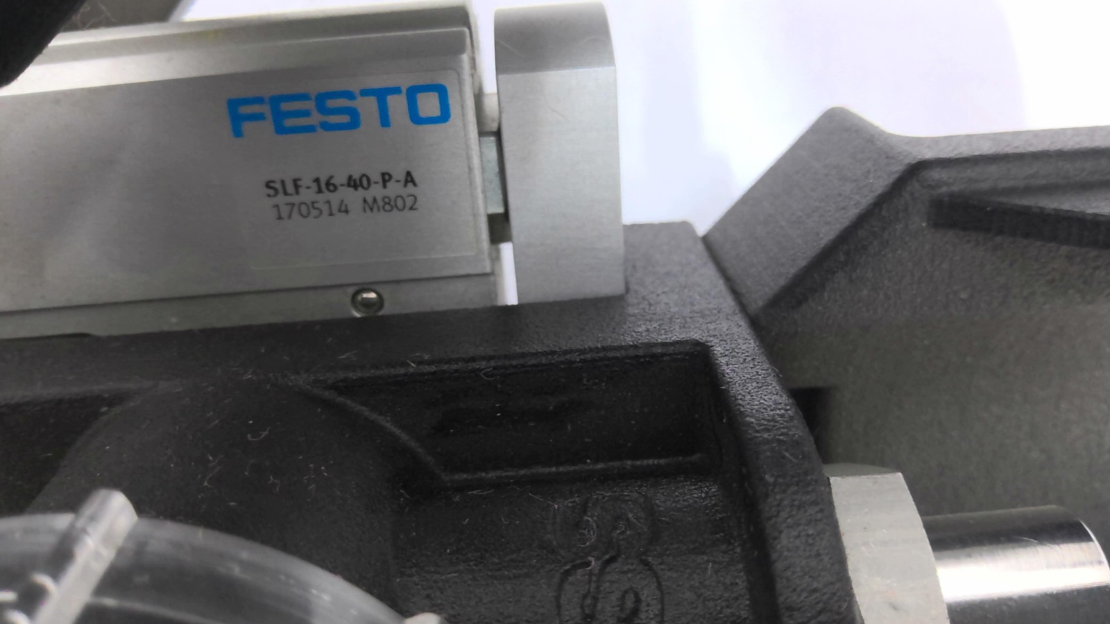 Festo SLF-16-40-P-A Linear Actuator 05255325 REV 1