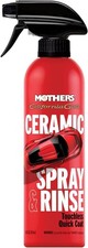 Mothers California Gold Ceramic Spray Rinse Wax 16oz Water-activated Touchless Mothers California Gold Ceramic Spray Rinse Wax 16oz Water-activated Touchless