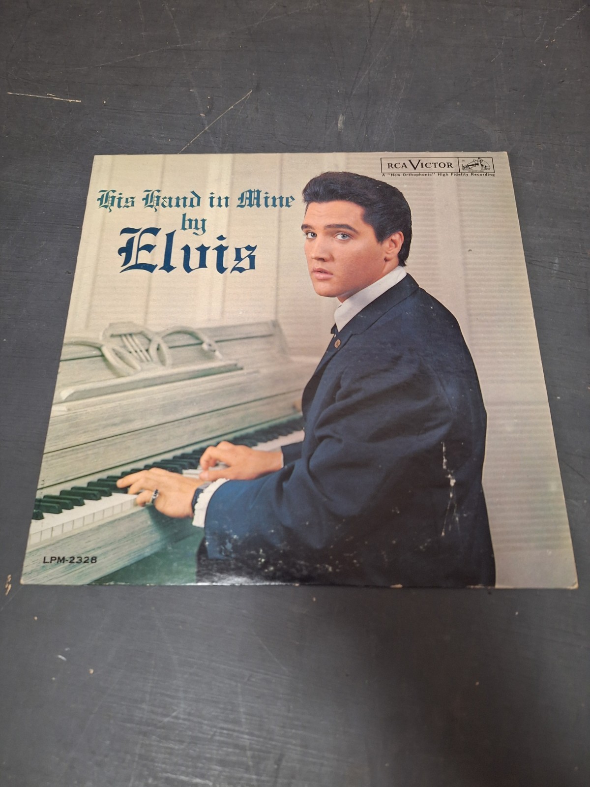 Elvis Presley His Hand In Mine Vinyl Record LP 