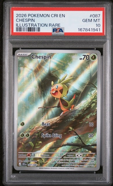 Chespin #87 (Chaos Rising)