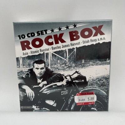 10 CD Set - Rock Box ( Asia   Uriah Heep   Atomic Rooster ) | Brandneu  
