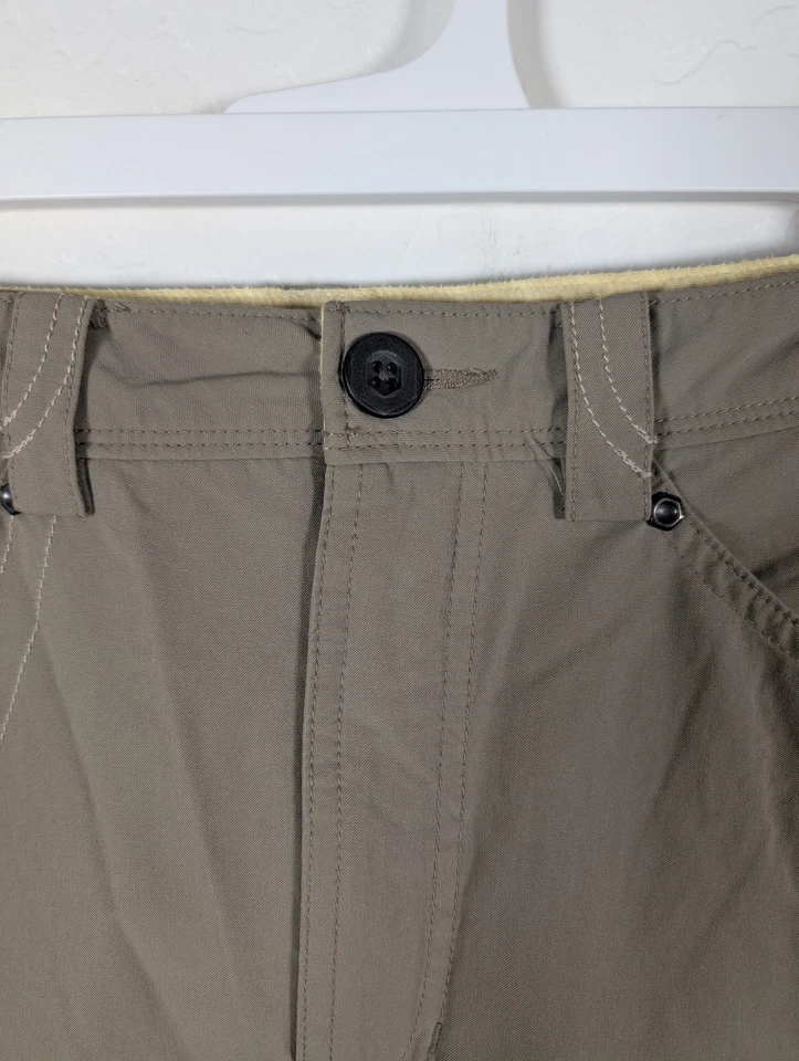 Falda Mountain Hardwear Para Mujer 2 Marrón Nylon Elastizada Senderismo Exterior Bolsillos Foto 3 de 4