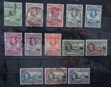 Gold Coast 1938 - 1943 set to 10s Used