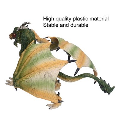 Ancient Dragon Model Toy Plastic Flying Dragon Figurines Kid's Lifelike
