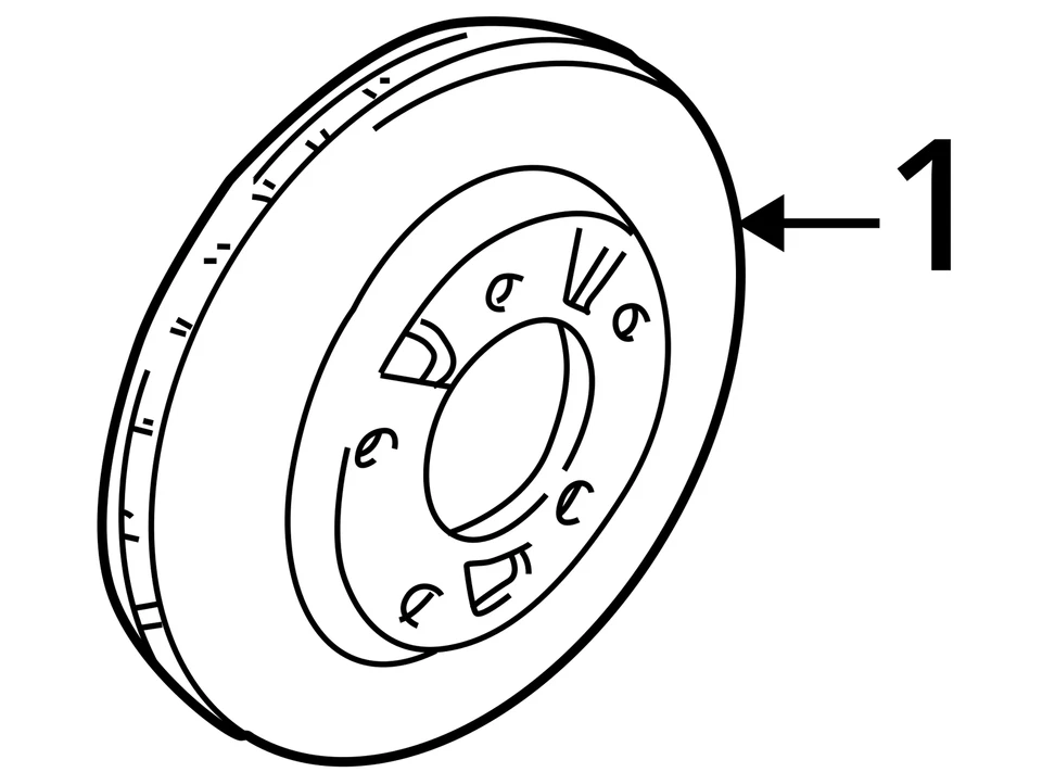 SE ADAPTA A DISCO PLACA DE PROTECCIÓN MAZDA 626 1998-2003 GD7Y3325XA - NUEVO OEM Foto 3 de 3
