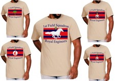 Royal Engineers T-Shirt Sapper Tshirt RE All Squadrons