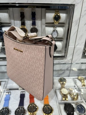 MICHAEL KORS WOMEN MK SMALL BAG CROSSBODY MESSENGER HANDBAG PURSE SHOULDER PINK