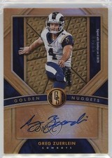 2020 Panini Gold Standard Golden Nuggets Auto /99 Greg Zuerlein #GN14 Auto 00bq