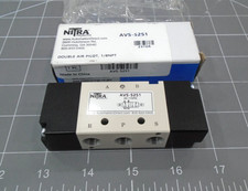 NEW Nitra Automation Direct Pneumatic Air Valve AVS-5251 4 way 2 Position 1/8