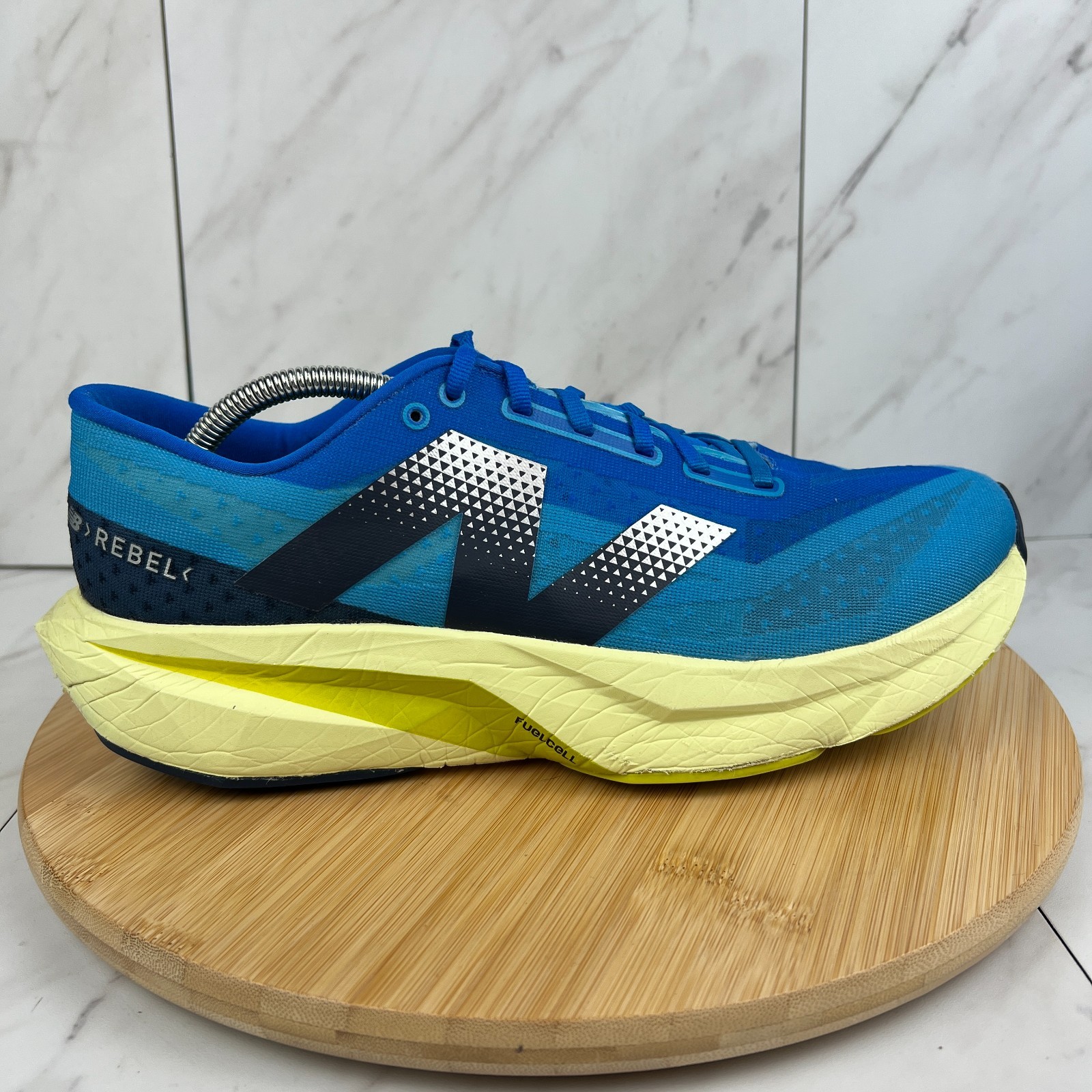 New Balance FuelCell Rebel v4 Mens Size 12 D Spice Blue Running Shoe MFCXLQ4