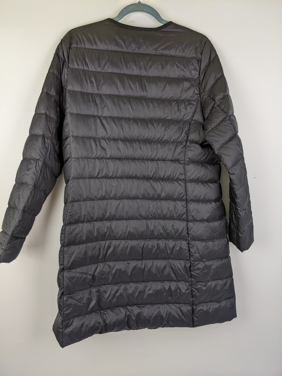 Uniqlo Ultra Light 90% Down Filled Hooded Longline Puffer Jacket Womens Size XL thumbnail 2