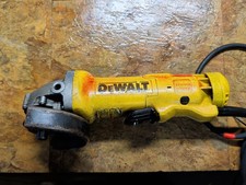 DEWALT DWE402 120V 4-1/2" Corded Angle Grinder - Yellow Body Only 