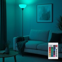 Stehlampe Stehleuchte Deckenfluter Dimmbar Fernbedienung Wohnzimmerlampe Led Rgb