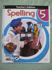 BJU Press Spelling 5 Teachers Edition 2nd Ed ...