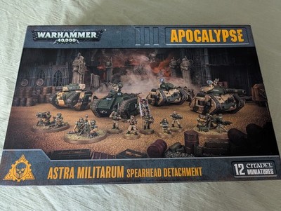 Warhammer 40K Astra Militarum Spearhead Detachment - NiB 2019 Cadian Battleforce