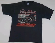 Vintage 1989 Dale Earnhardt Ready To Rumble Print T Shirt 80s Nascar Race Sport
