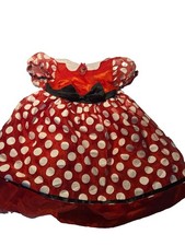 Disney Minnie Mouse Dress, Or Dress Up Size Small 4-6