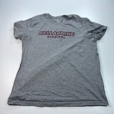 Nike Bellarmine Knights Basketball Shirt Mens Extra Large XL Gray Crew Neck NCAA