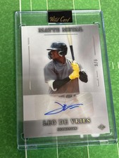 Leo De Vries 2026 Wild Card Metal Matte Auto 2/5