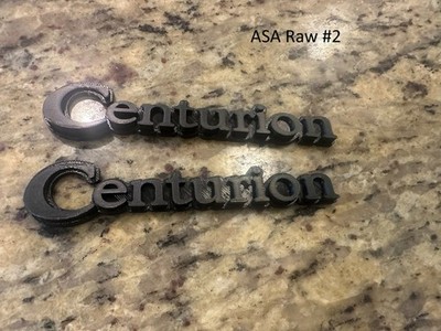 Buick Centurion Fender Emblem (ASA raw) 1237833 GM 71-73