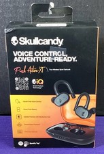 Skullcandy Push Active XT Bluetooth Earbuds - Black/Orange
