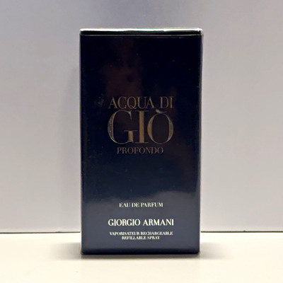 Giorgio Armani Acqua di Gio Profondo Eau de Parfum Refillable Spray 3.3 fl oz