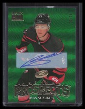 Ryan Suzuki Auto /25 25-26 SkyBox Metal Universe #PP-26 Premium Emerald