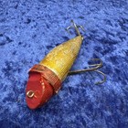 Vintage Wooden Folk Art Surface Swimmer Type Lure — photo 5
