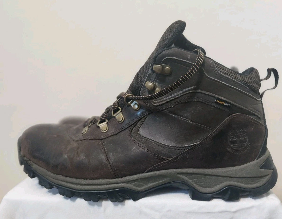 Timberland Men's Size 12 Mt. Maddsen Mid Brown Waterproof Hiking Boot Lace Up
Opens in a new window 