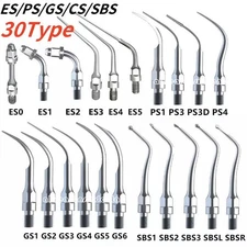 30Model Dental Ultrasonic Scaler Scaling Endo Perio Tip Fit SIRONA Handpiece