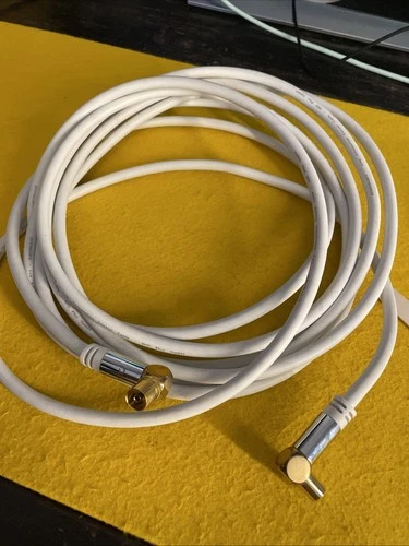 Primewire Hochwertiges Antennen Kabel Coaxial 5M angewinkelte Stecker