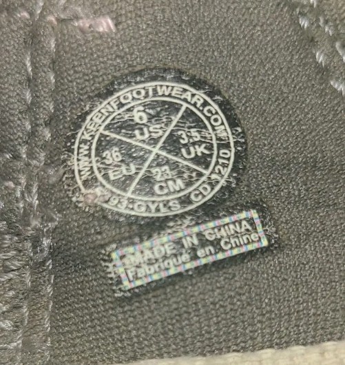 Sandali da pescatore KEEN Coronado donna taglia 6 tela scarpe sportive outdoor