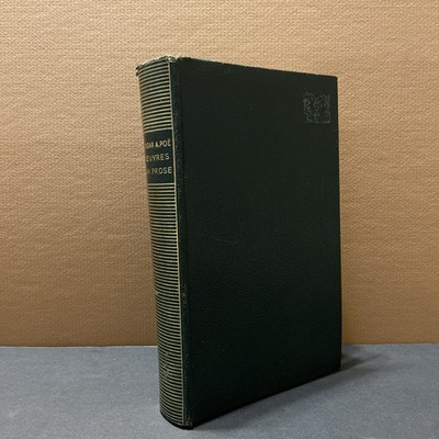 Oeuvres en Prose, Edgar Allan Poe, Baudelaire, Bibliotheque de la Pleiade, 1951