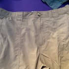 Exofficio Pants Mens Large Beige Buzz Off Convertible Zip Off Zip Nylon Hiking(S