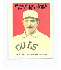 1978 Dover 1914 Cracker Jack Reprint Roger Bresnahan #17