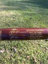 2019 MLB Hall of Fame Cooperstown Induction Bat Mariano Rivera #696