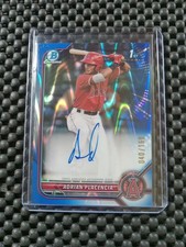 2022 Bowman Chrome - Prospect Autographs Adrian Placencia #CPA-APA Blue RayWave